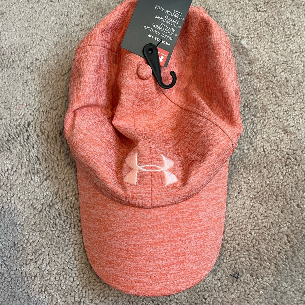 NWT Under Armour Hat- Orange
